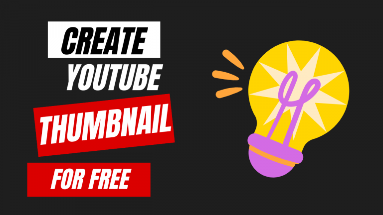 How to Make a Youtube Thumbnail in 5 Minutes for Free
